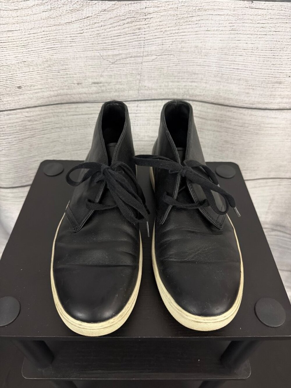 Mens Vince Leather Abe Chukka Sneakers Size 10